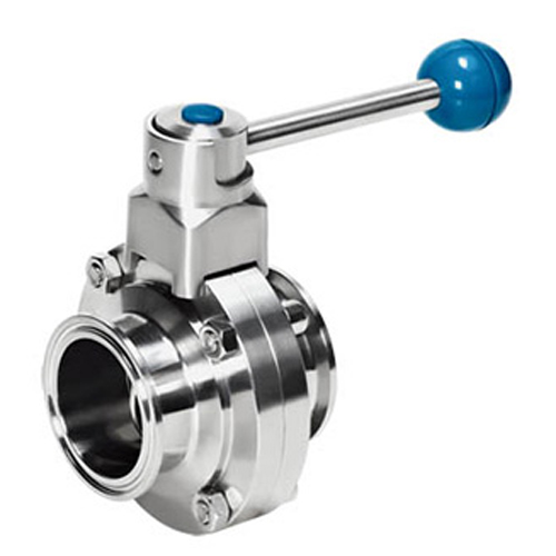Clamped Butterfly Valve