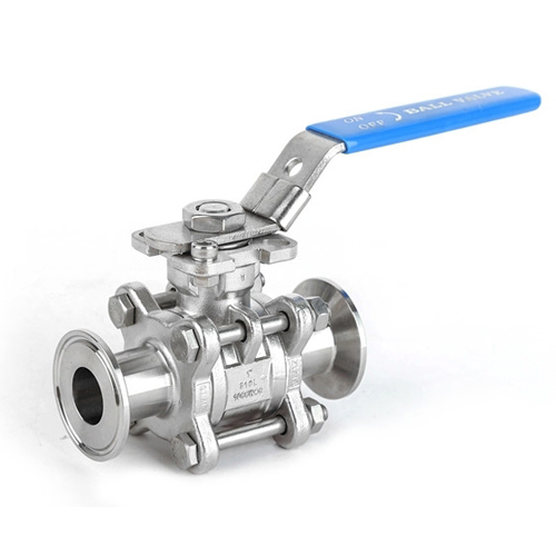 Three-piece High Platform Ball Valve
